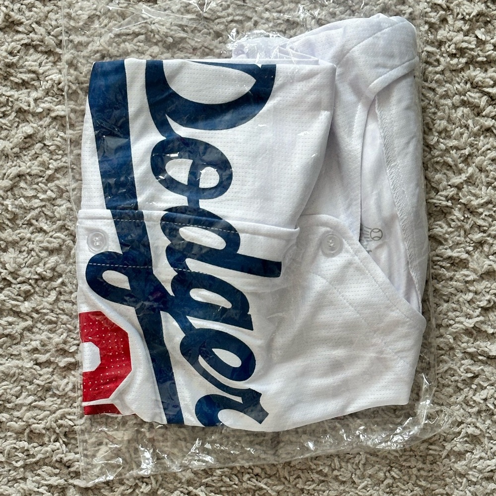 White and Blue Dodgers Jersey